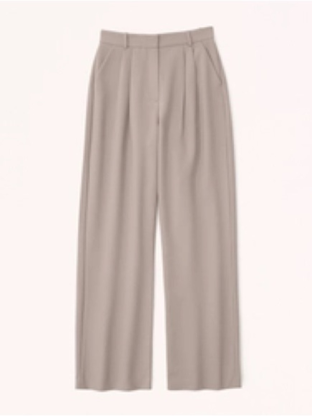 Abercrombie Curve Love A&F Sloane Tailored Pant